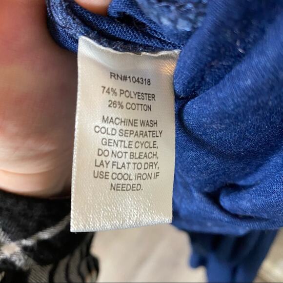 Allison Britney Short Sleeve drape Neck Jumpsuit M - Picture 4 of 5